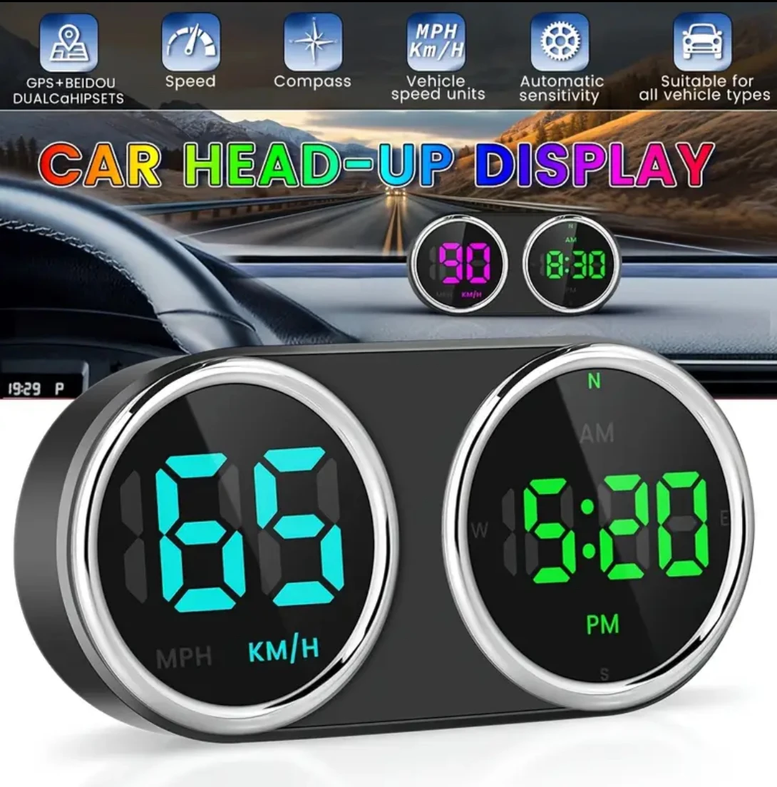 Electronics Gadgets For Car - Jam Elektronik Mobil Sepeda Motor GPS