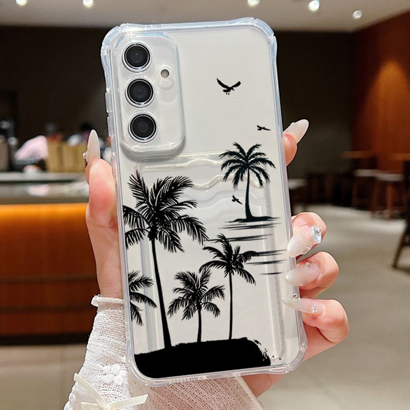 Samsung Galaxy A55 - Casing Ponsel Slot Kartu Untuk Samsung