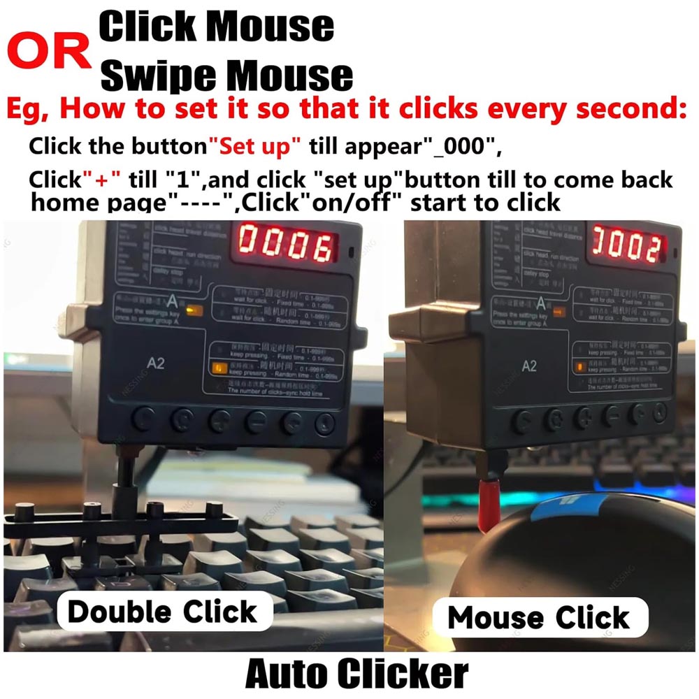 Auto Mouse Mover - (ABC) Alat Klik Otomatis Fisik untuk