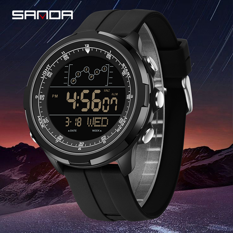 Electronics Gadgets For Men - Jam Tangan Digital SANDA Pria Militer