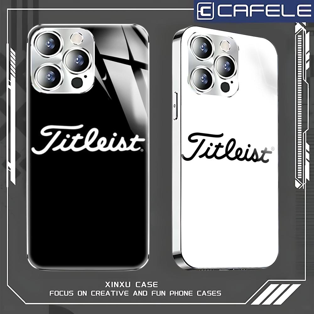 Apple Iphone 16 - Casing Ponsel Sport Golf Ball T-Titleists