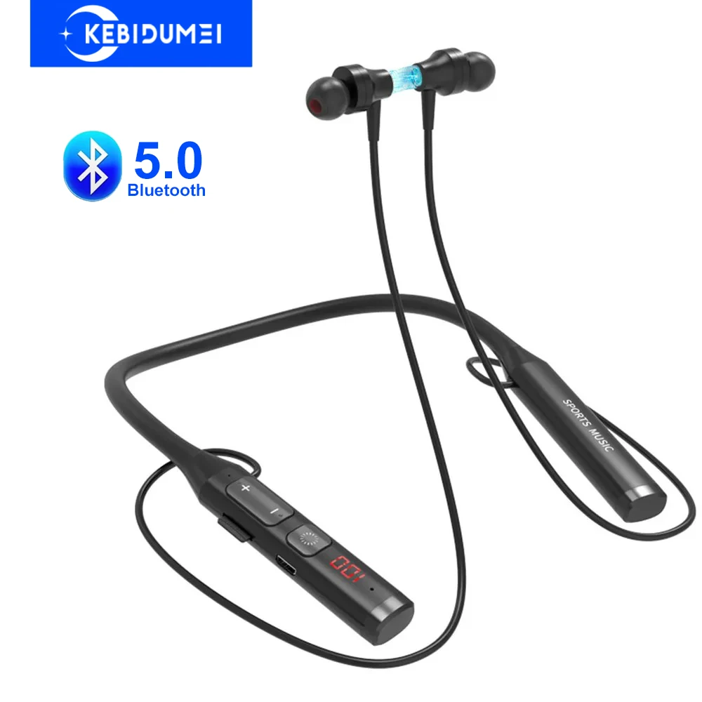 Earbuds Anc Wireless - Earphone Bluetooth 5.0 Headset Tali Leher