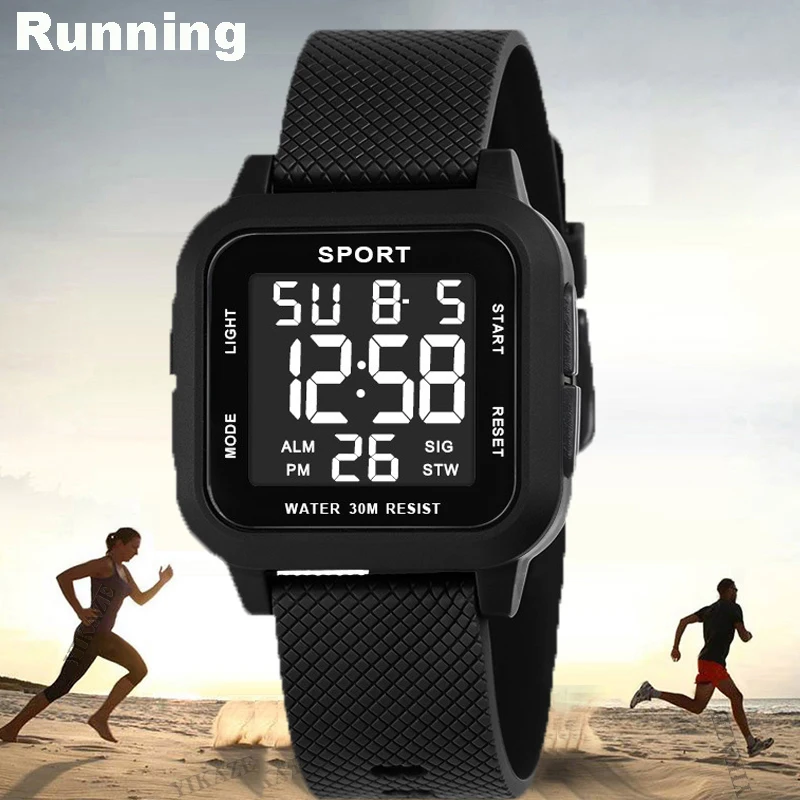 Electronics Gadgets For Men - YIKAZE jam tangan Digital multifungsi pria,