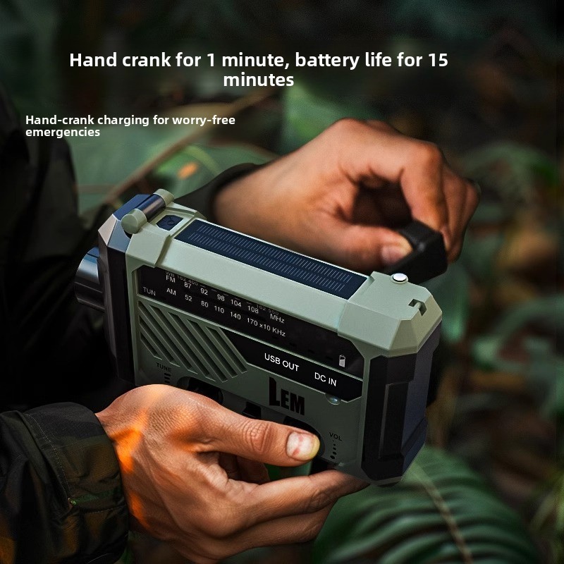 Radio Darurat Bertenaga Engkol - Solar Powered Charger ulasan dan harga