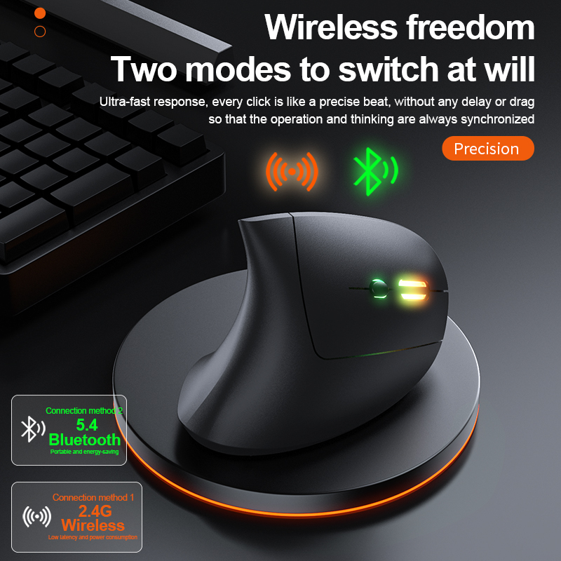 Mouse Nirkabel Bluetooth 2.4GH - Auto Mouse Mover ulasan dan harga