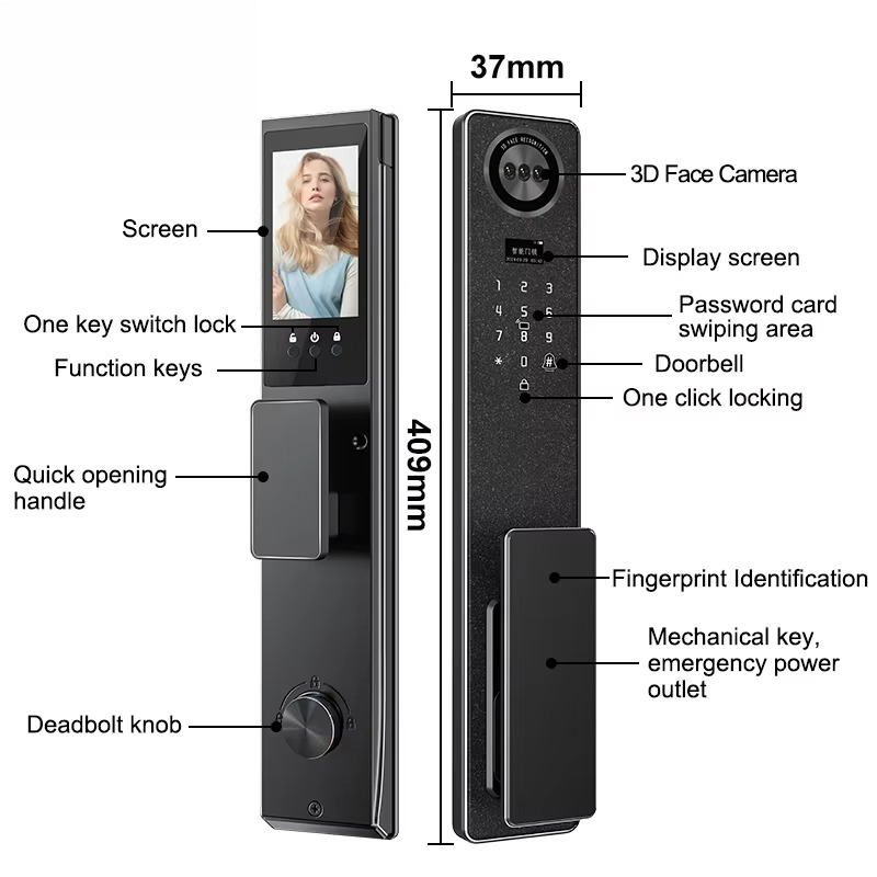 Kunci Pintu Pintar WiFi Tuya,  - Electronics & Gadgets Beginning With D ulasan dan harga