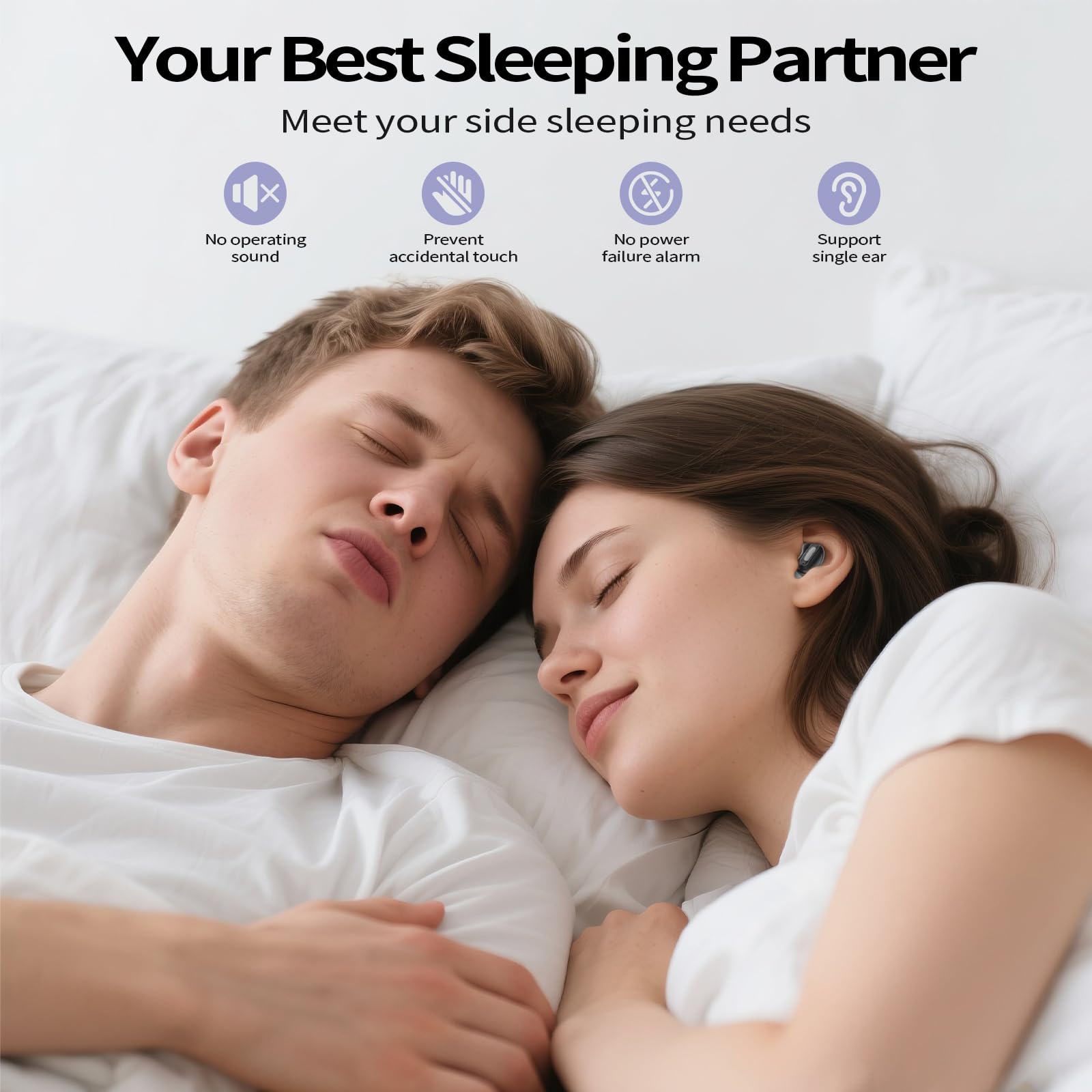 Earbud Tidur Mini D20 untuk Ti - Earbuds Anc Wireless ulasan dan harga
