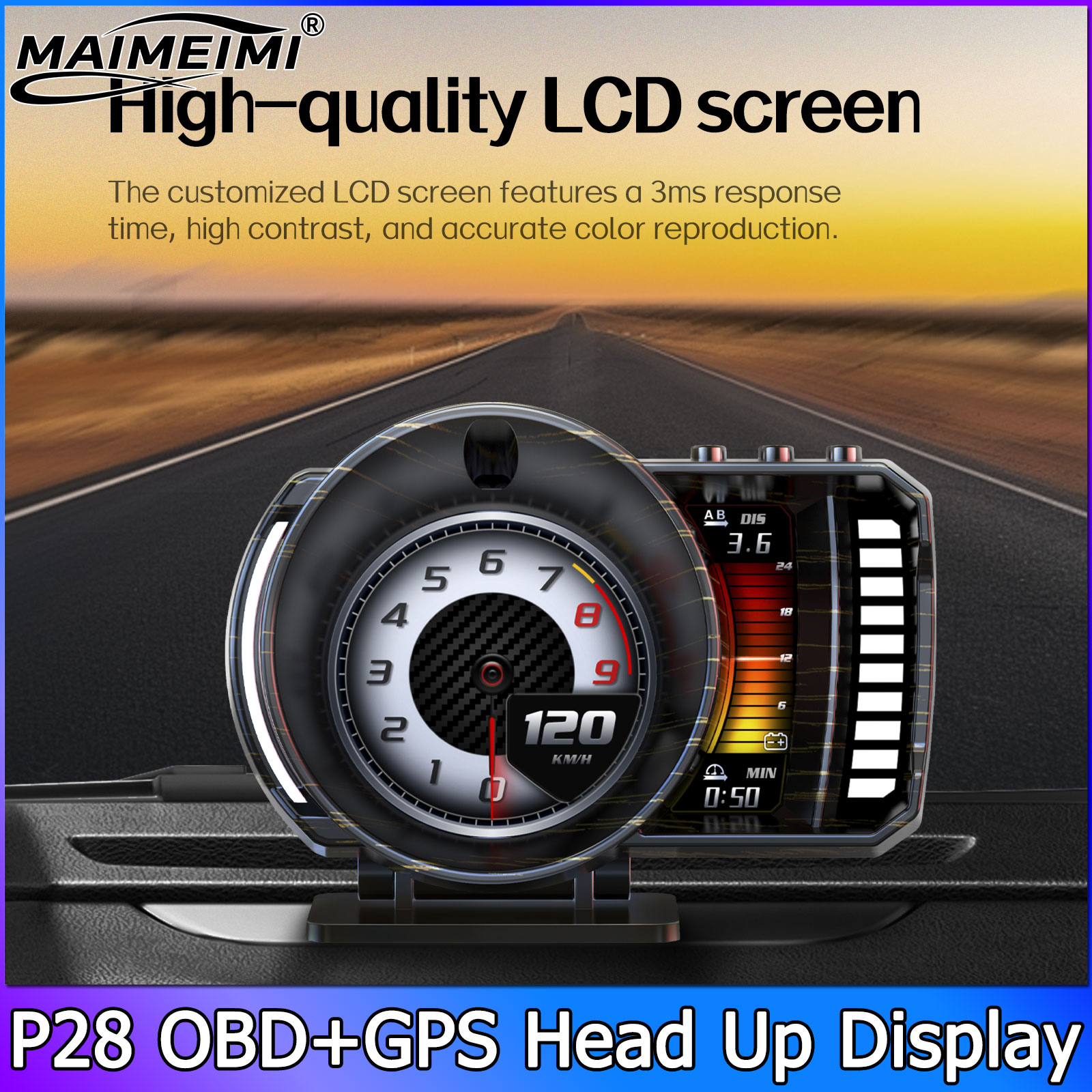 P28 OBD2 GPS Sistem Ganda Mete - Electronics Gadgets For Car ulasan dan harga