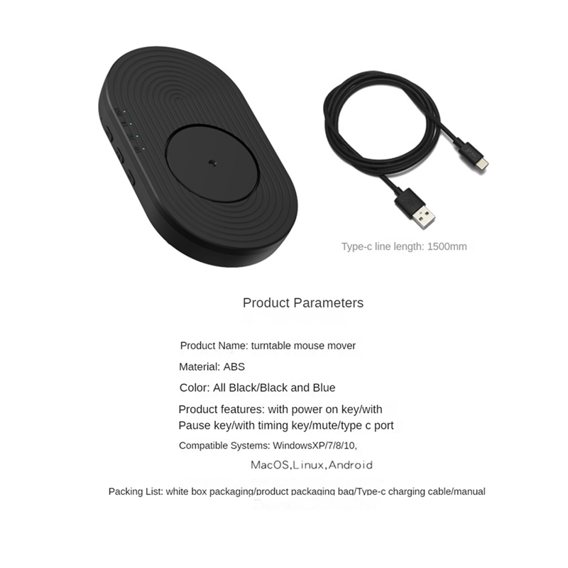1Set Mouse Penggerak Mouse Tid - Auto Mouse Mover ulasan dan harga