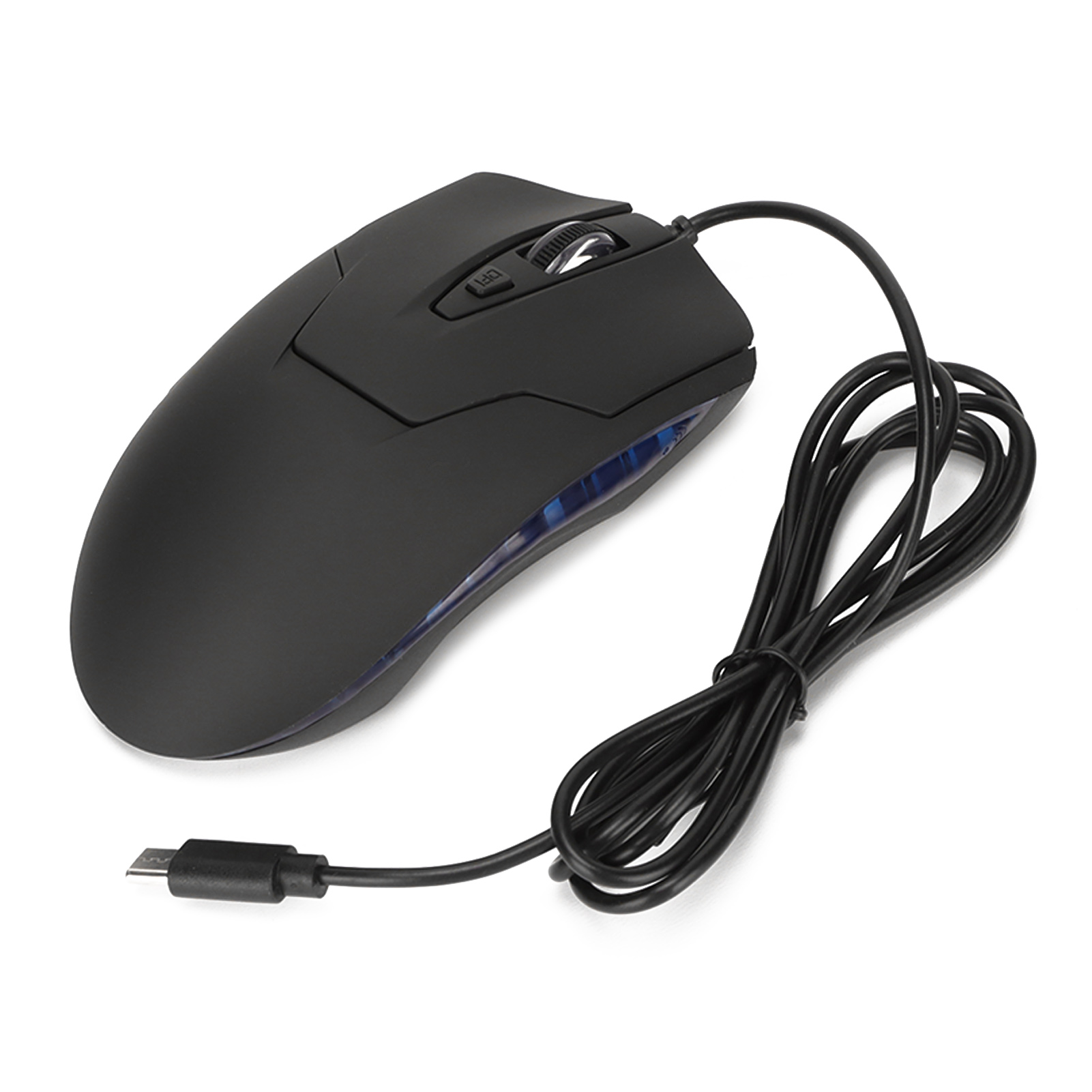 Mouse Berkabel Biru dengan Lam - Auto Mouse Mover ulasan dan harga