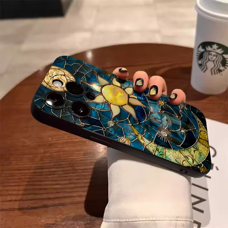 Casing HP Estetis Motif Mataha - Samsung Galaxy A55 ulasan dan harga