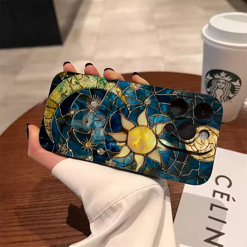 Casing HP Estetis Motif Mataha - Samsung Galaxy A55 ulasan dan harga