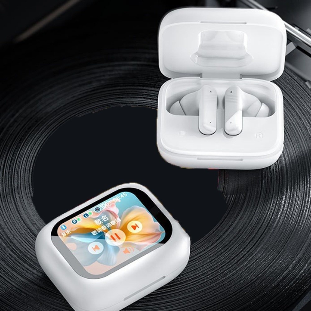 Headphone Bluetooth 5.4 Layar  - Earbuds Anc Wireless ulasan dan harga