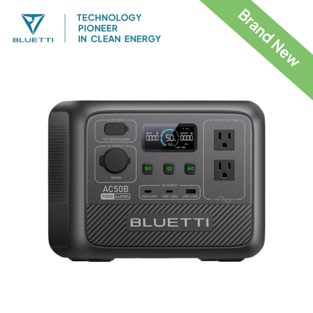 BLUETTI AC50B Pembangkit Listr - Solar Powered Charger ulasan dan harga