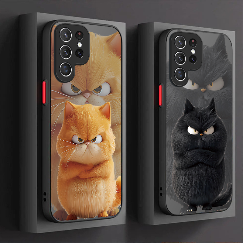 Casing Gaya Pasangan Kucing Ma - Samsung Galaxy A55 ulasan dan harga