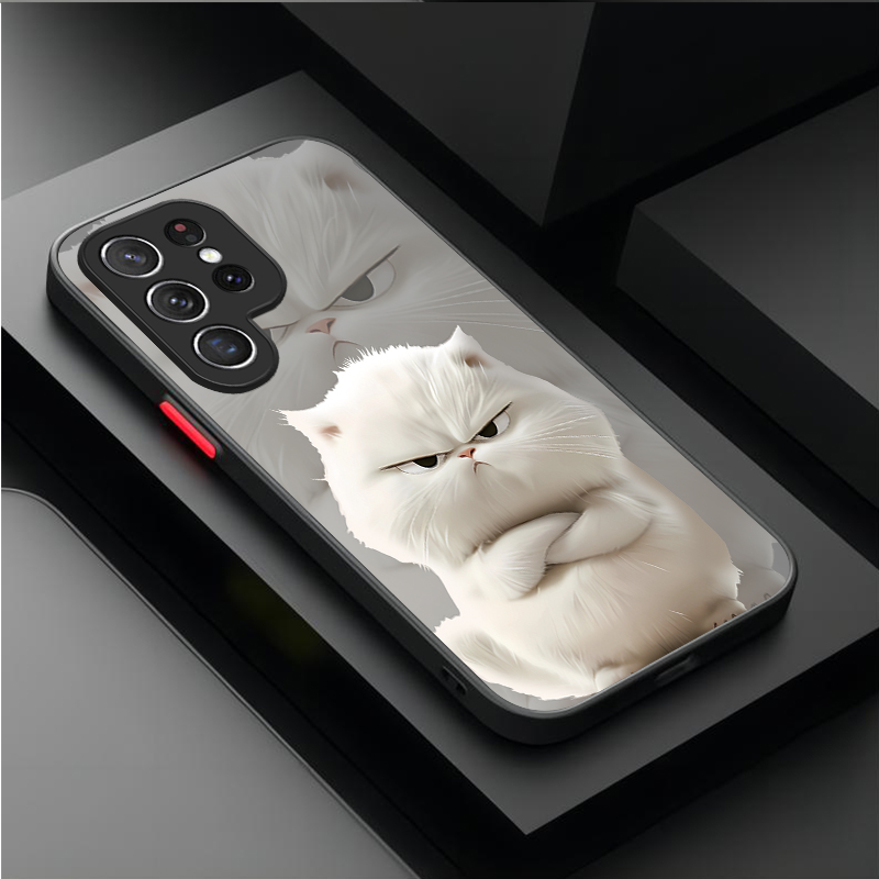 Casing Gaya Pasangan Kucing Ma - Samsung Galaxy A55 ulasan dan harga