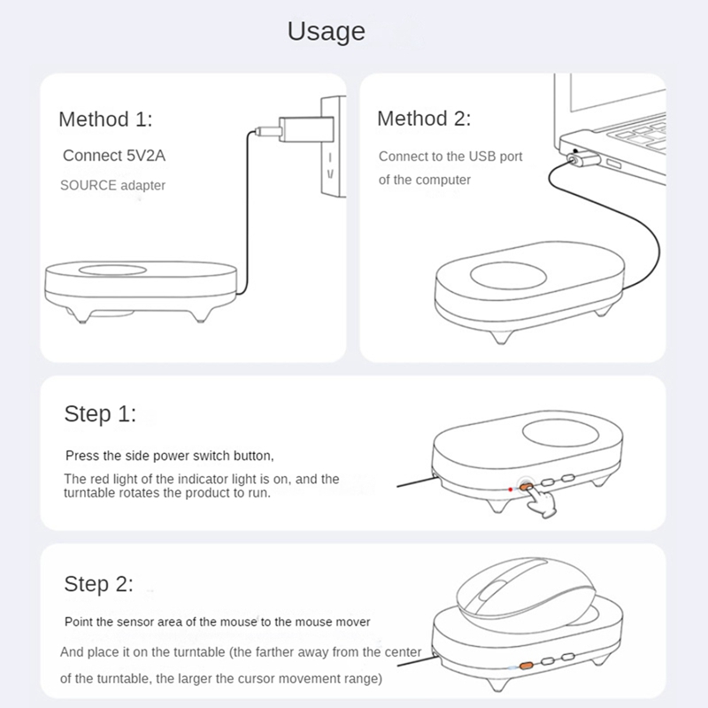 Penggerak Mouse Tidak Terdetek - Auto Mouse Mover ulasan dan harga