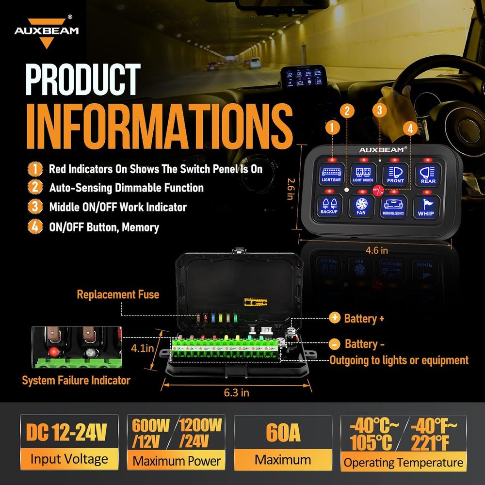 Panel Saklar 8 Gang BA80, Pane - Electronics & Gadgets Beginning With D ulasan dan harga
