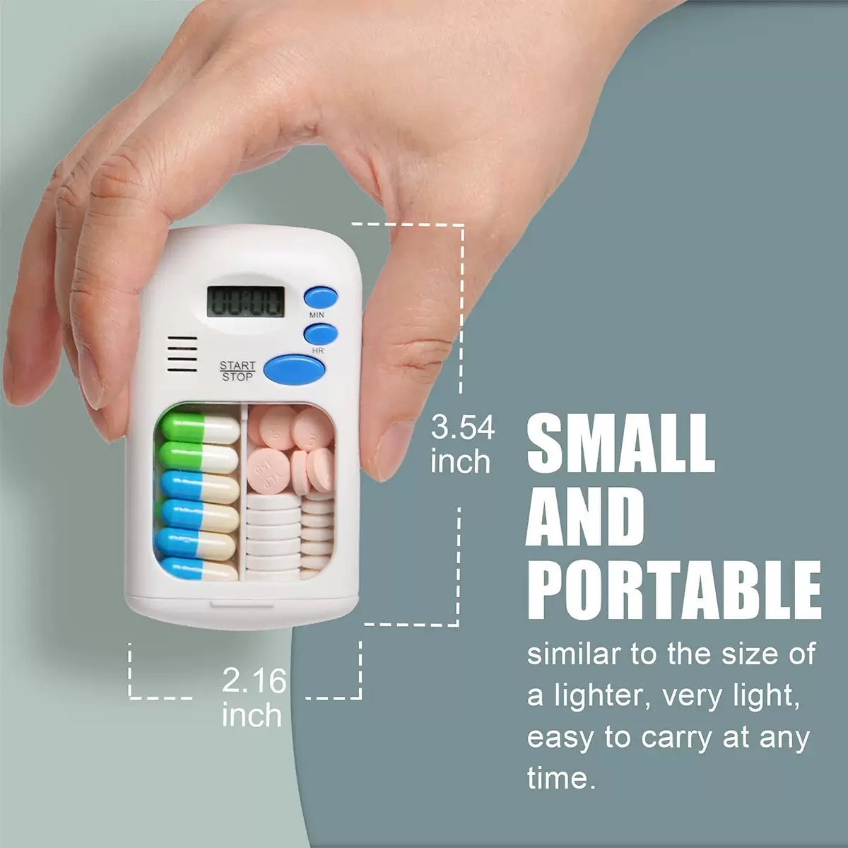 Kotak Obat Elektronik Mini Por - Electronics & Gadgets Beginning With D ulasan dan harga