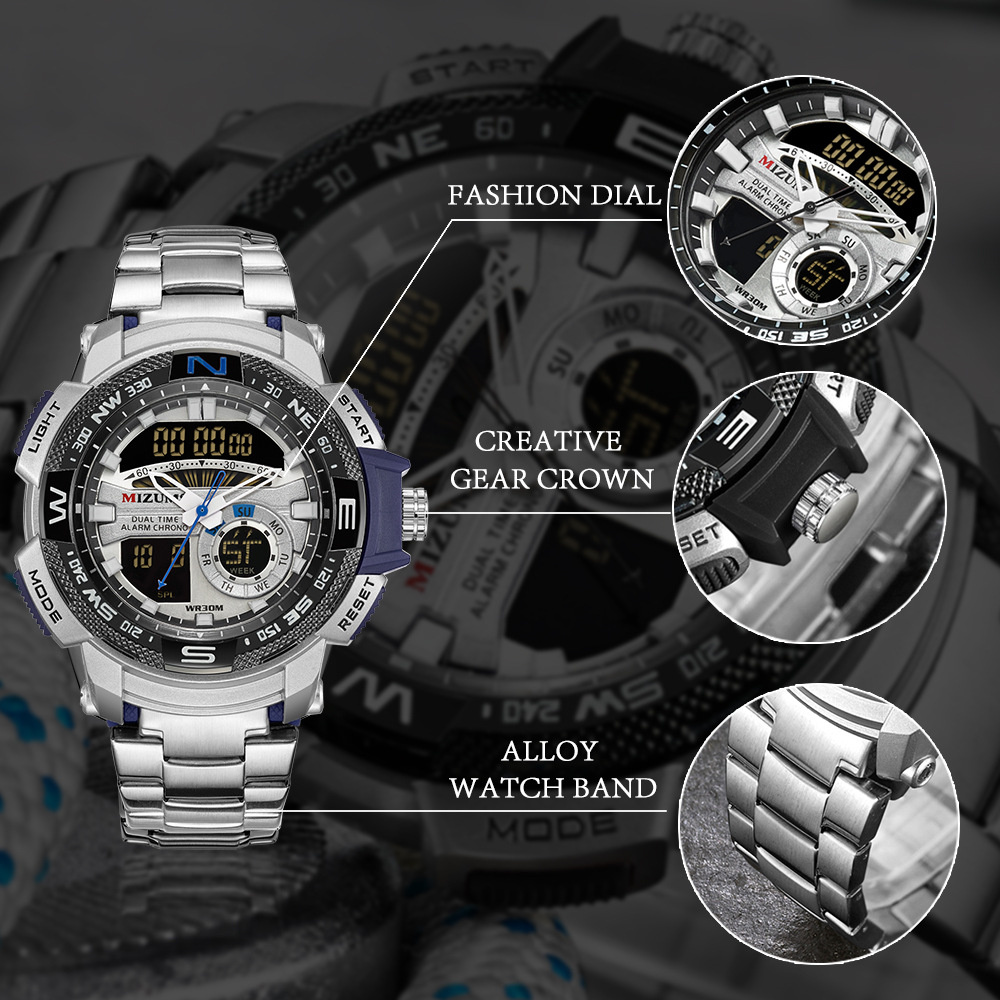 Jam Tangan Digital Baru untuk  - Electronics Gadgets For Men ulasan dan harga