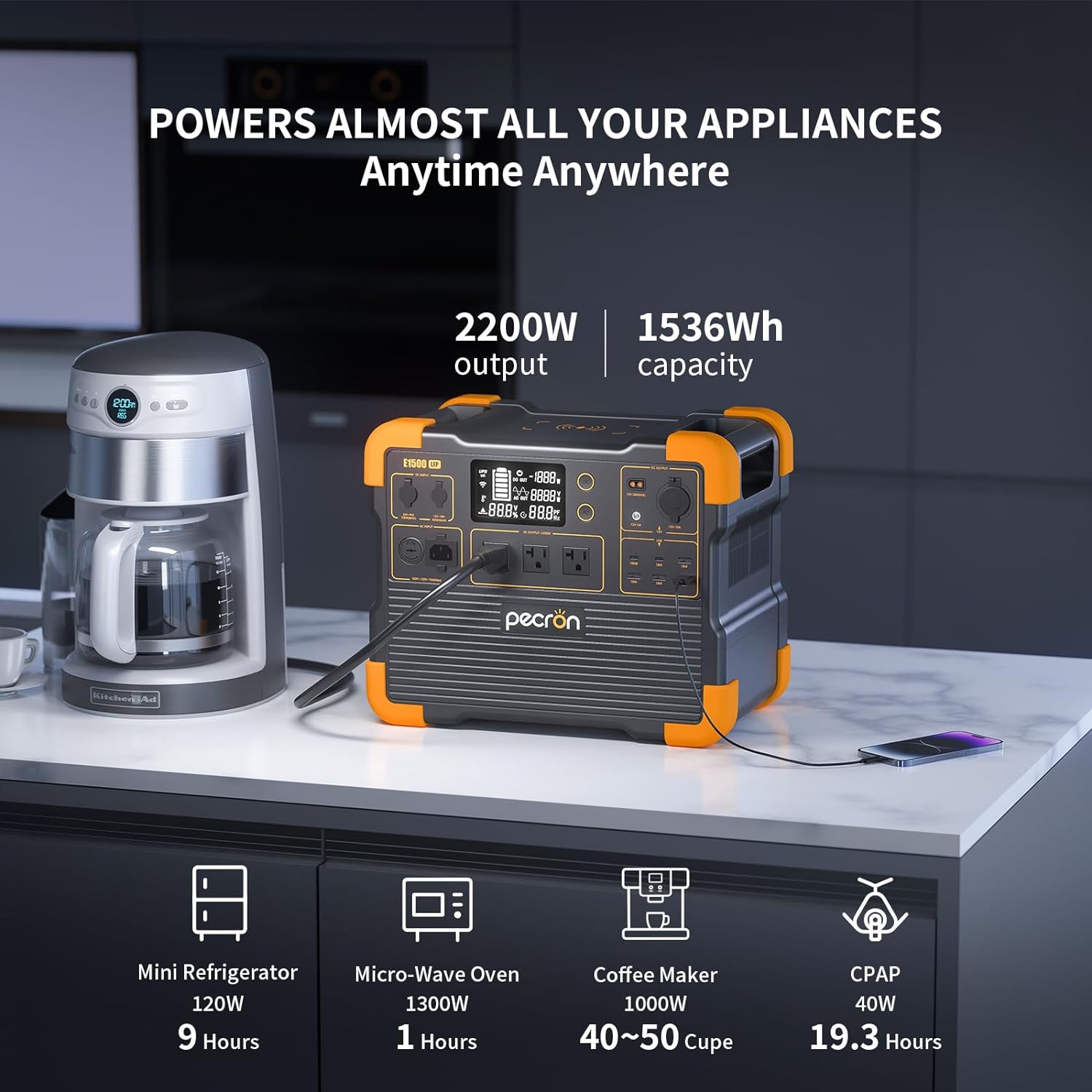 Stasiun Daya Portabel Uesd-Pec - Solar Powered Charger ulasan dan harga