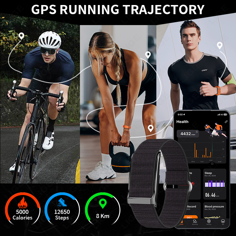 LIGE 100+ Pelacak Kebugaran Ol - Electronics Gadgets For Men ulasan dan harga