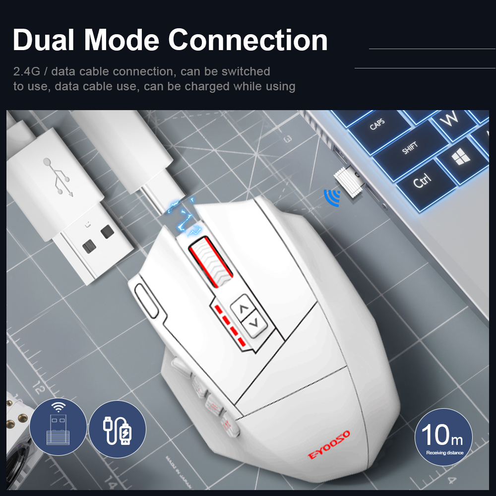 X-33 RGB USB 2.4G Mouse Gaming - Auto Mouse Mover ulasan dan harga