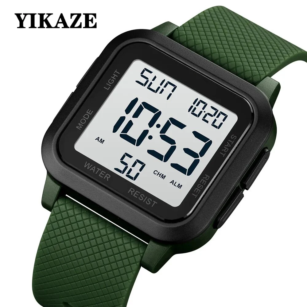 YIKAZE jam tangan Digital mult - Electronics Gadgets For Men ulasan dan harga