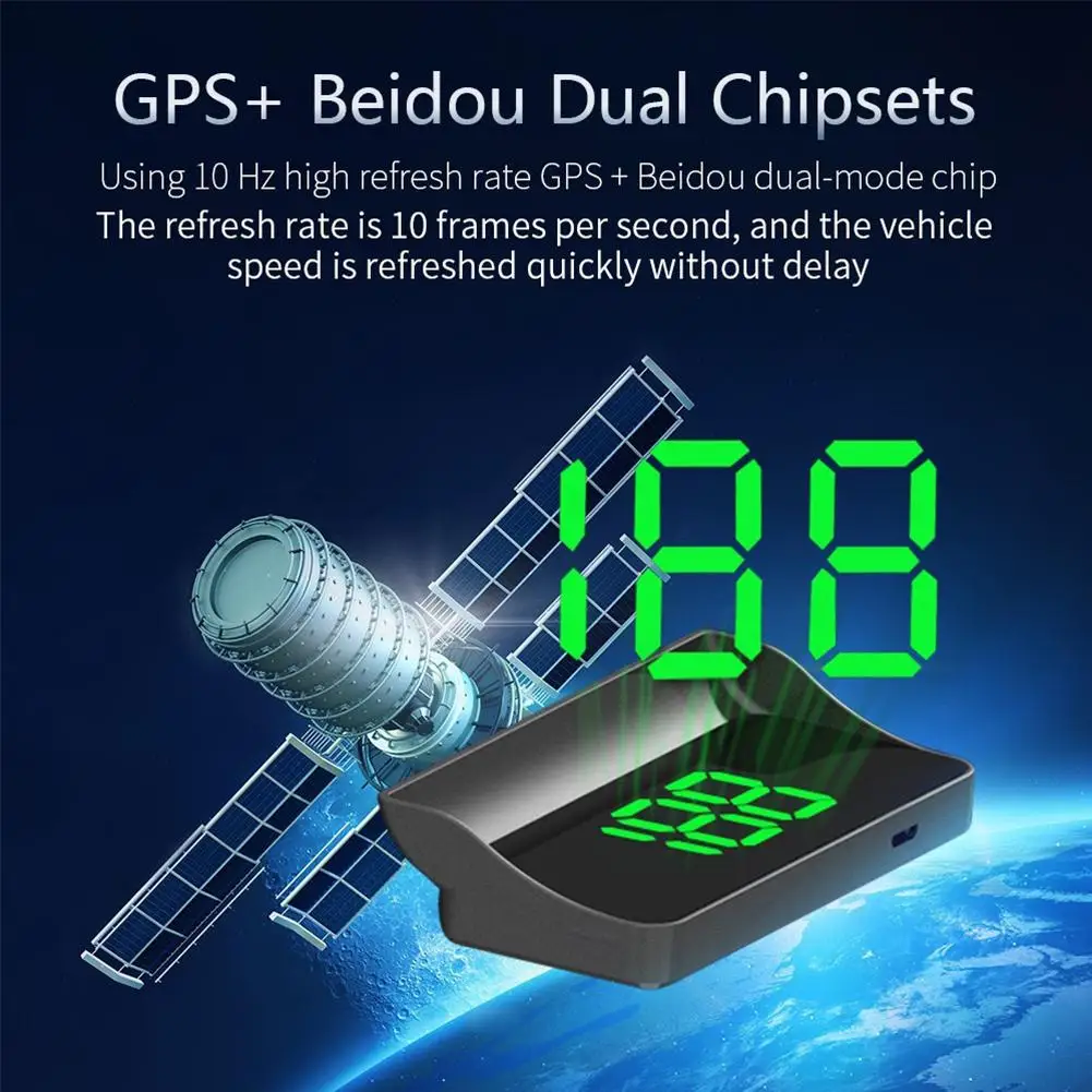HD M2 Head Up Display GPS Spee - Electronics Gadgets For Car ulasan dan harga